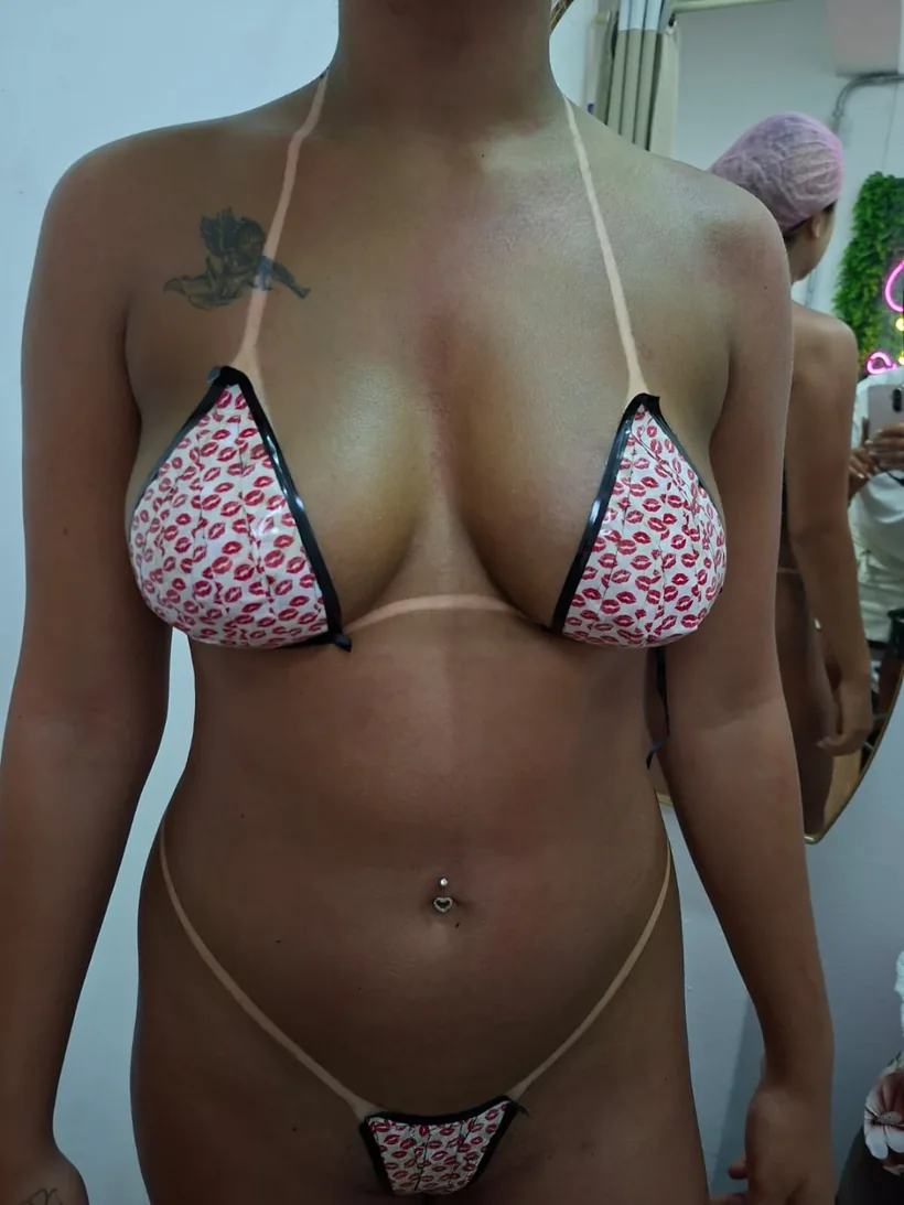 Resultado de bronzeamento na Iluminadas Bronze